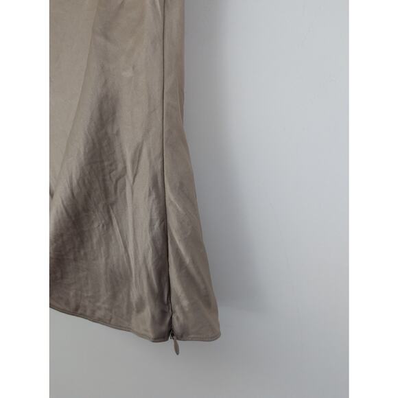 Vintage Express 100% Silk Champagne Babydoll Y2K Sleeveless Top Size S Fairy - Picture 2 of 7